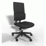 Siège de bureau Wi max avec renfort lombaires - Sokoa - Noir, Non, Oui, Classique_5