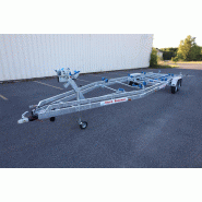 Porte-bateau 10m avec têtes patin repositionnables pour diverses utilisations