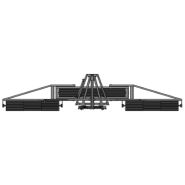 Faca rouleau agricole - Sky Agriculture - 2,75 à 6 m - 10 lames vrillées 100x10 mm - diamètre 607 mm_5