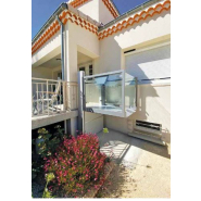 Plateforme  monte-escalier ouverte, compacte, polyvalente,   robuste avec technologies conviviales  - Hauteur de transport de 600mm à 3000mm - UnaPorte_5