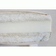 Banquette méridienne convertible futon BEBOP - Pin naturel - Coloris bleu pétrole - Couchage 75x200 cm_5