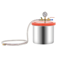 Vidaxl chambre à vide avec pompe à un étage 7,4 l 3100545_5