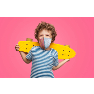 Masque facial lavable et réutilisable - Personnalisable en sublimation - Enfants 4 à 12 ans_5