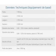 G5020 - Enrubanneuse agricole tractée avec satellite double - Goewell Maschinenbau GmbH - Hauteur : 3 060 mm_5