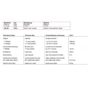 Treuil manuel à câble pour usage intensif jusqu'à 2000 kg