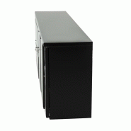 Arrière-bar Série U 2 portes et 4 tiroirs GL456 Polar_5