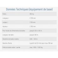 G3010 Q Standard - Enrubanneuse agricole pour balles carrées - Göweil Maschinenbau GmbH - Hauteur : 2760 mm_5