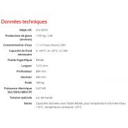 Machine à glace écailles RVE 702 S - eau douce - MAJA - 1.100 kg/24h - pour bateaux de pêche_5