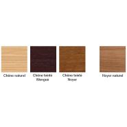 Table PLANIA - modulaire, personnalisable avec finitions chêne ou noyer, et pieds réglables_5