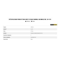 541-1741 godet d'excavation à usage normal - caterpillar finance france - 1650 mm (65 in) - capacité 2.12 m³_5