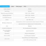 Dw415 - tiroir caisse électronique Sunany - 7.0 kg - boîtier métallique robuste et ouverture rapide_5