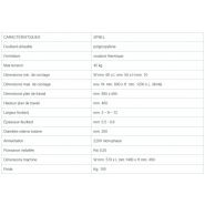 SP4EL - Cercleuse semi-automatique Ferplast - Poids 100 kg - Idéale pour colis lourds ou encombrants_5