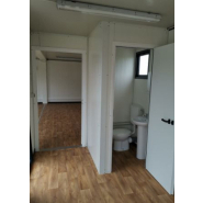 Bureau modulaire de vente - 2 modules design avec options palier, rampe PMR et équipements - L.6.09m x l.9.68m_5