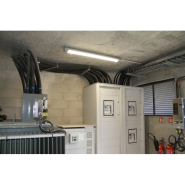 Luminaire étanche led 40w, étanche ip66 parfait pour les parkings, les sous-sols, les souterrains, les entrepôts, les chambres froide et les cave - dayven 2 1200_5