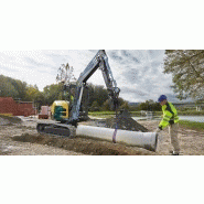 Pelle compacte Volvo avec accès simplifié pour l’entretien