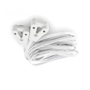 Connecteur tube LED 220V - réf 2737 - câble 120cm - thermoplastique ignifugé - IP20 - CE ROHS_5
