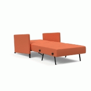 Fauteuil design convertible INNOVATION LIVING - Sofabed Cubed 02 Arms Argus Rust - Lit 200x90 cm_5