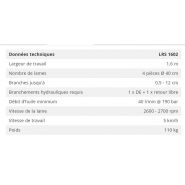 Lamier d'élagage LRS 1602 - GreenTec - grande précision et capacité élevée_5
