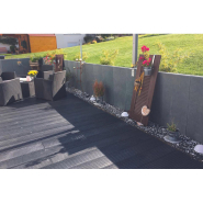 Mur recyclable et robuste pour étangs et talus