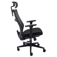 Fauteuil de bureau ergonomique avec appui-tête réglable en hauteur et en inclinaison -ORAXEAT RG400 Noir_5