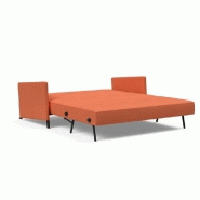 Canapé design convertible Cubed 02 Arms - Innovation Living - Lit 160x200 cm - Tissu Argus Rust_5