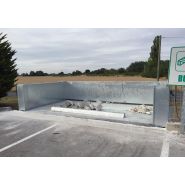 Dispositif de sécurité antichute Dechetremie® - Compatible tout type de quais et bennes - Fabrication française