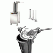 Poussoir à saucisses hydraulique sur socle 25 litres | Déstockage Neuf_5