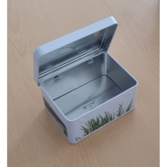 Boîte décorée en acier étamé 1/2 Junior - 120 x 87 x 60 mm - décor Marais Salants - BQBA0019_5