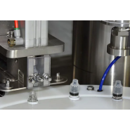 Machine automatique pour le remplissage et la fermeture des flacons et des pots de petites contenance - 1000 à 6000flacons /h -MICROBLOC_5