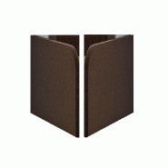 Armoire lit escamotable Dynamo Sofa - chêne, canapé tissu marron avec accoudoirs - couchage 90x200 cm_5