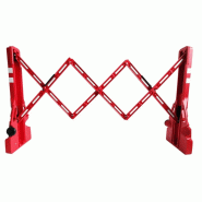 Barrière de sécurité extensible 2m40 - Rouge_5