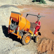 Auto-bétonnière AUSA leader mondial pour petites capacités