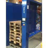 Empileur-dépileur fixe conçu pour Zone de stockage  -  capacité 15, 20, 25, 30 palettes  - disponible sur-mesure -  ACTIPAL-F_5