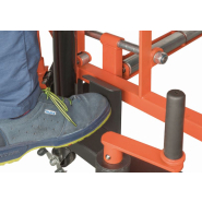 Élévateur hydraulique pour montage/démontage des roues - 600 kg - BH8AC3-600 - inclinable et certifié CE_5