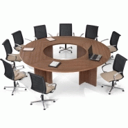 Table de réunion modulaire Meeting-Pro - finition haut de gamme - pieds et plateaux personnalisables_5