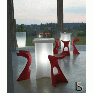 Tabouret haut Konkord - Slide - Jaune_5