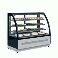 Comptoir réfrigéré LPD-C - vitre incurvée double vitrage, éclairage LED, système de froid ventilé_5