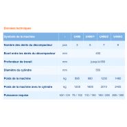 U486 - Sous-soleuses Bomet - 695kg - Scarification jusqu'à 65 cm - 3 à 9 dents réglables_5