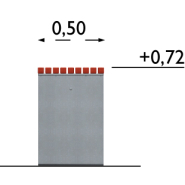 Table publique Birka réf 8003221 - Hags - Montage en 1h, dimensions 1760x490x720 mm_5