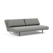 Innovation Living Canapé lit design Unfurl Lounger convertible 200x140 cm - Tissu bouclé Ash Grey - Style années 50-60_5