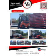 Rampe industrielle pour chariots élévateurs et camions