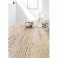 Table basse Antibes - plateau en chêne massif huilé et piétement en acier noir - 120 x 75 cm_5