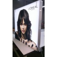 Cadre lumineux en aluminium - 5 cm d'épaisseur avec LED intégrées et visuel interchangeable_5