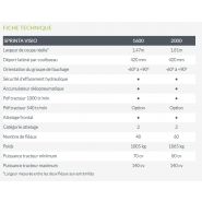 Sprinta Visio broyeur avec rotobroyeuse pour une coupe efficace et sécurisée