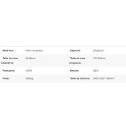 Machine pour fabrication de cornets de crème glacée de différentes tailles