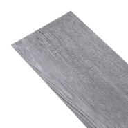 Vidaxl planche de plancher pvc autoadhésif 5,21 m² 2 mm gris bois mat 330197_5