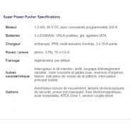 Super Power Pusher - tracteur pousseur électrique - Nu-Star Material Handling Ltd - moteur 1,5 kW - pour charges lourdes jusqu'à 180 000 kg_5