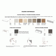 Bureau manager X5 avec meuble retour intégré - Officity - 224, Anthracite, Eucalyptus 53_5