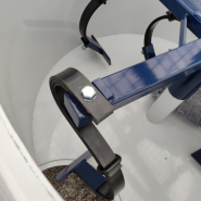 Mélangeur électrique adapté aux fourches de chariots élévateurs