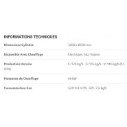 G32.50 - Sécheuse-repasseuse GMP SRL - Cylindre 3200 x Ø500 mm avec système SKS et FSS_5